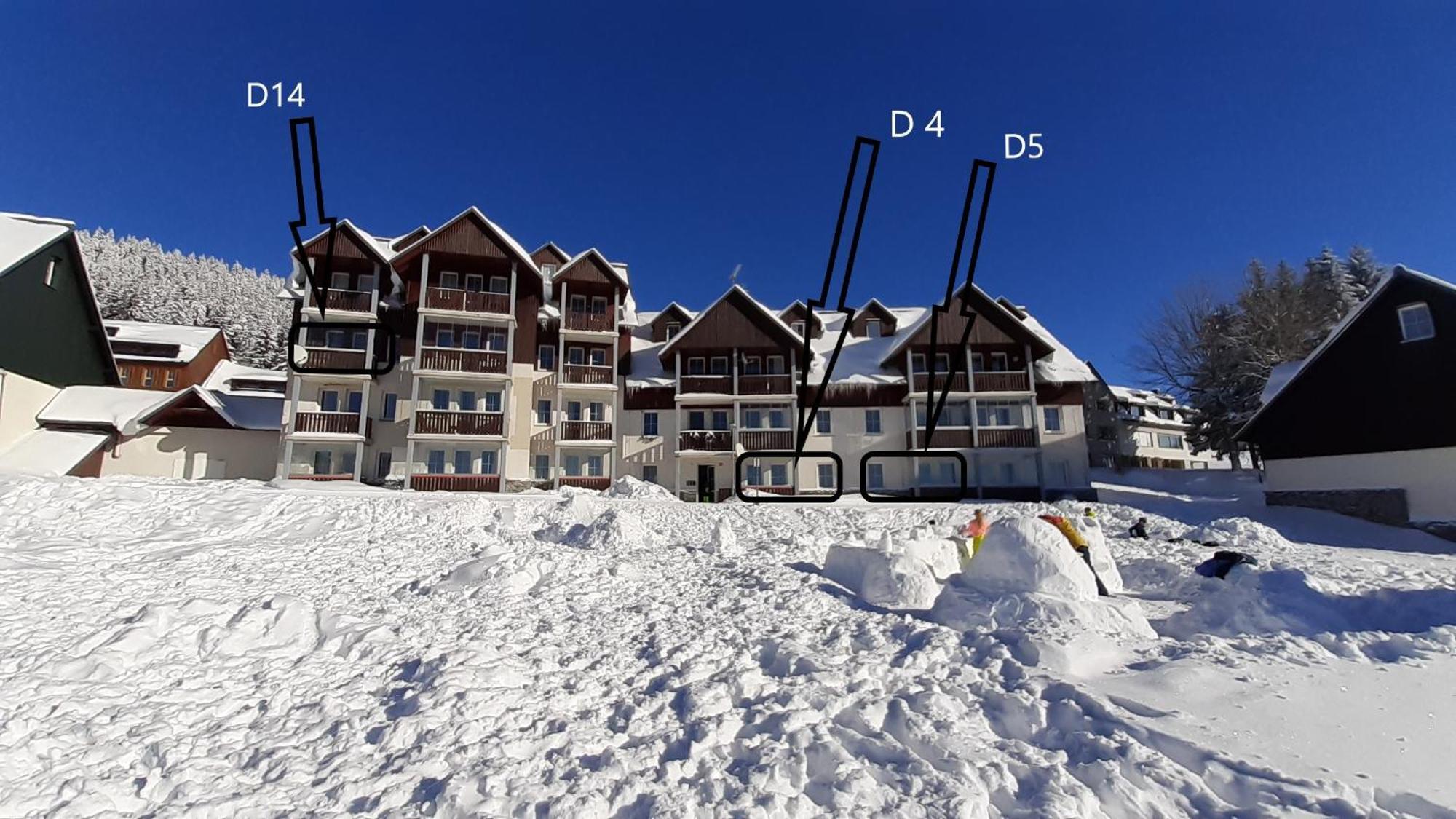 Horní Mísečky - Skvěle dostupné apartmány D u sjezdovky Exteriér fotografie