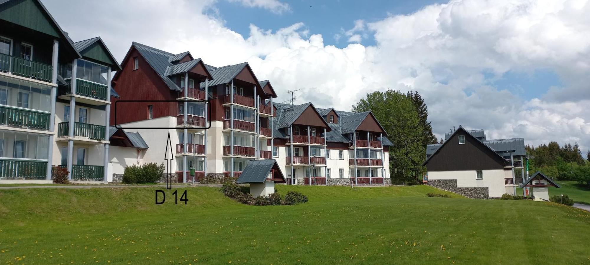 Horní Mísečky - Skvěle dostupné apartmány D u sjezdovky Exteriér fotografie